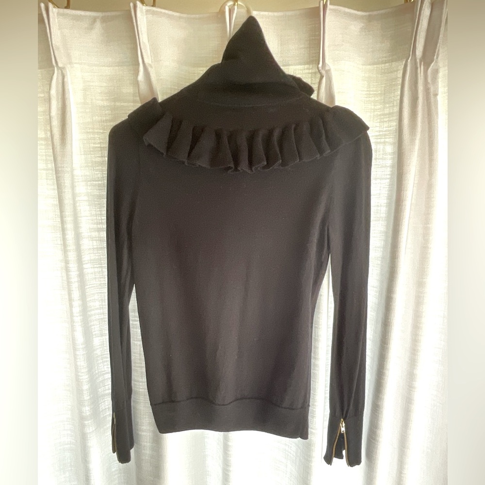 J. Crew black turtleneck sweater